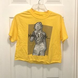 Mary J. Blige crop top
